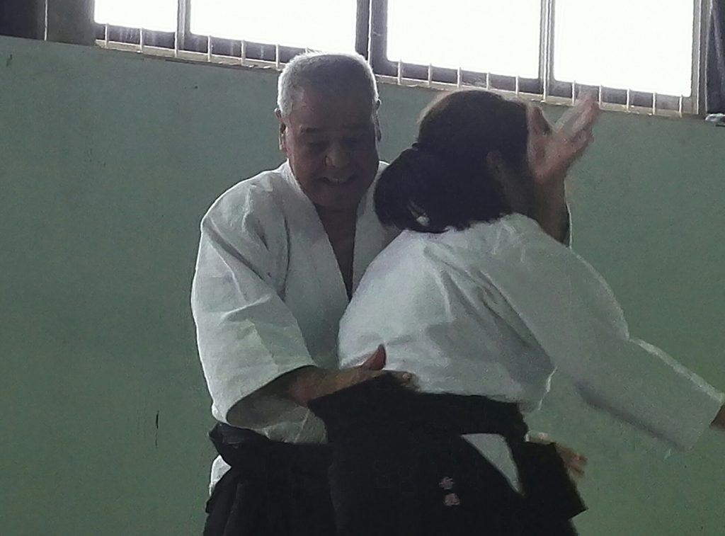 Kobayashi -shihan with his son's daughter